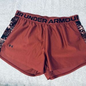 Under Armour Women's Burnt Orange Shorts